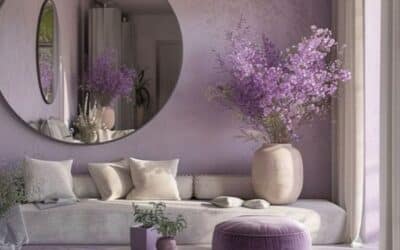 Violet et gris en décoration : l’élégance intemporelle pour votre maison
