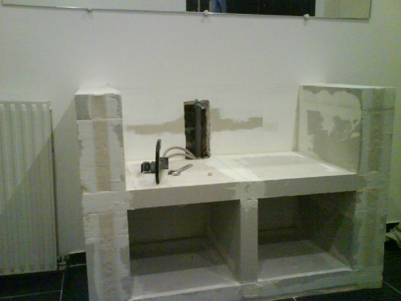 Construction salle de bain Siporex