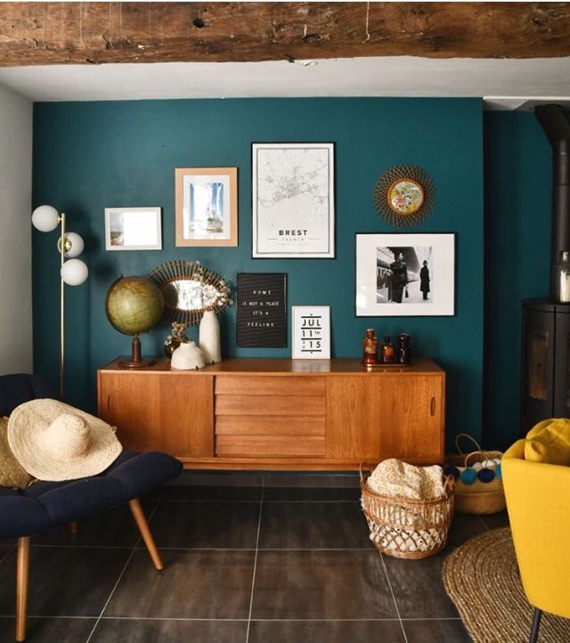 Décoration vert canard