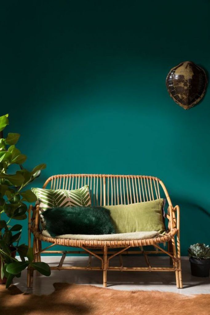 Décoration vert canard