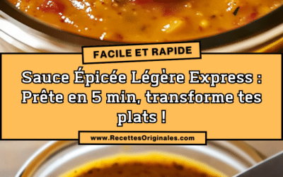 Le petit format : Utiliser 1/4 de litre en cl pour nos sauces individuelles